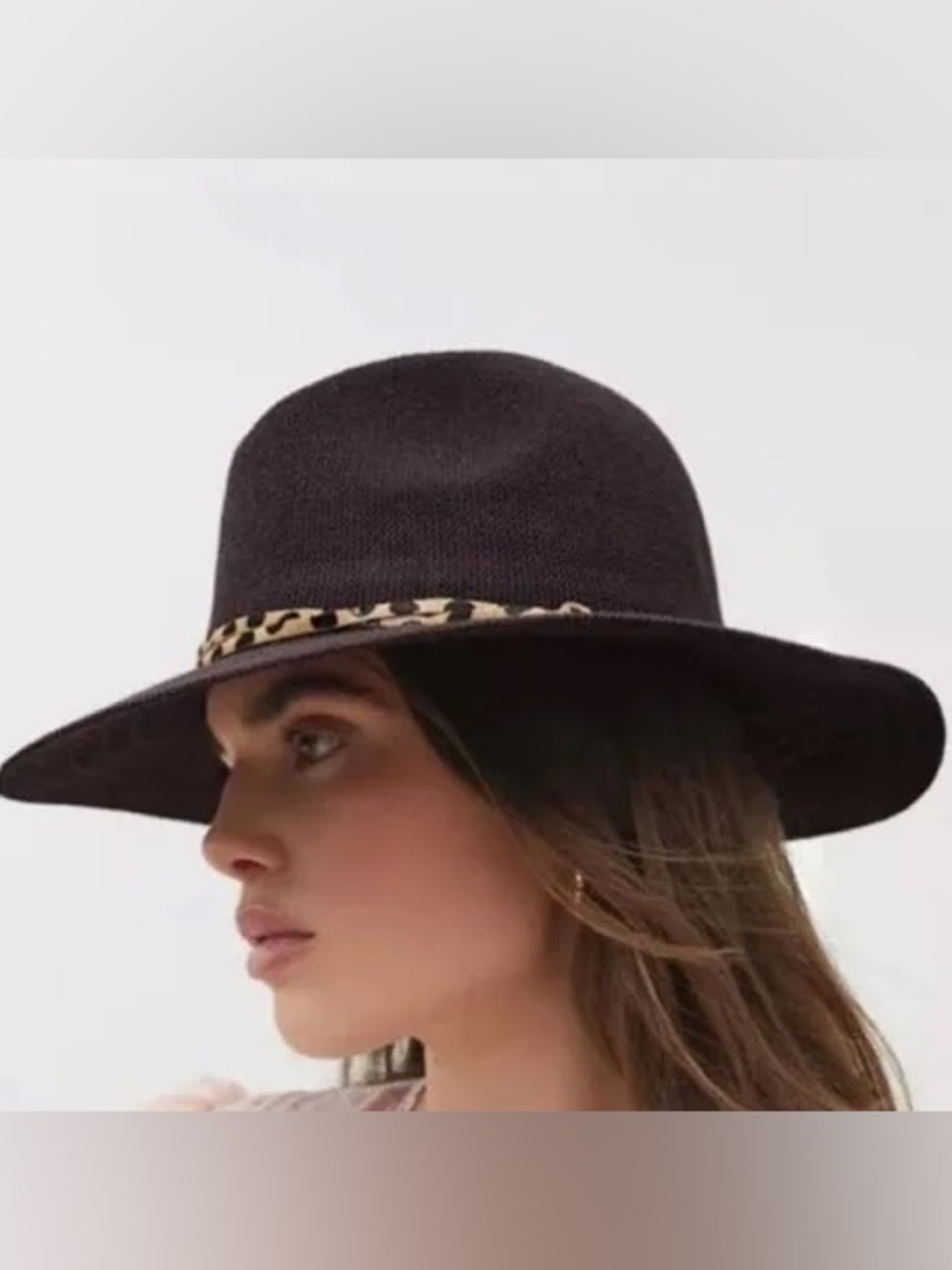 NWT Wyeth Spencer Trimmed Fedora Hat.